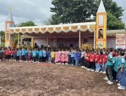 Diguyur Hujan, Ribuan Remaja Katolik Tetap Khidmat di Penutupan Jambore Misioner Lembata