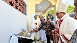 Bupati Lembata Hadiri Peresmian Gereja St. Agustinus Lewokukung, Uskup Larantuka Tekankan Arti Kesetiaan Umat
